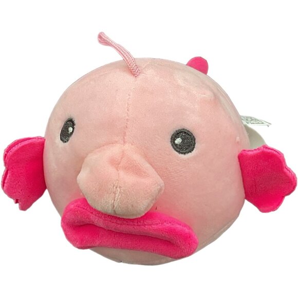 Blobfish Plush Toy Soft Cuddly Stuffed Animal By Fiesta - Picture 1 of 8